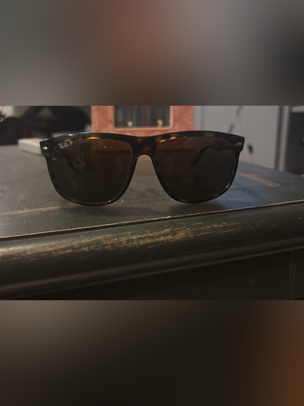 Ray-Ban Black/Tortoiseshell Boyfriend Sunglasses